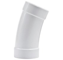 Codo Rétraflex® 22,5° blanco