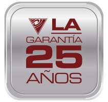 La garantía 25 años